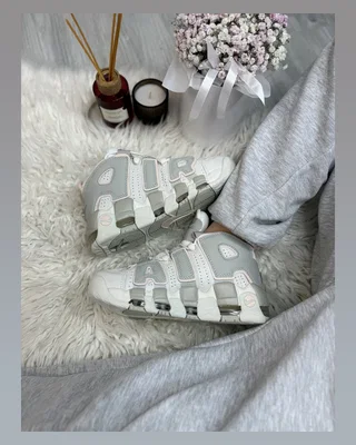 Nike Air More Uptempo white beige — головне фото товару