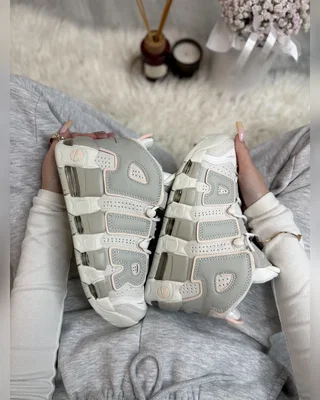 Nike Air More Uptempo white beige — головне фото товару