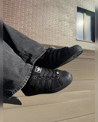 Adidas superstar suede black — головне фото товару