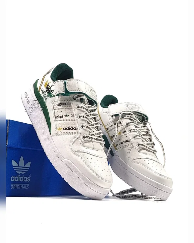 Adidas Forum Low •White Green• — головне фото товару