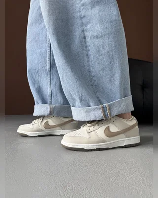 Nike SB Dunk Low Grey White Brown — головне фото товару