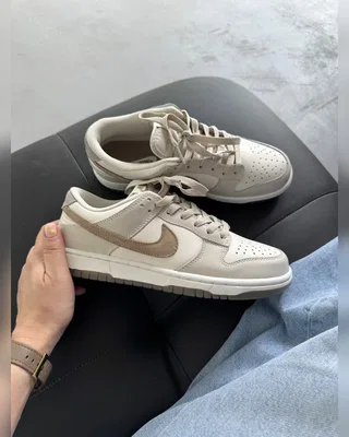 Nike SB Dunk Low Grey White Brown — головне фото товару