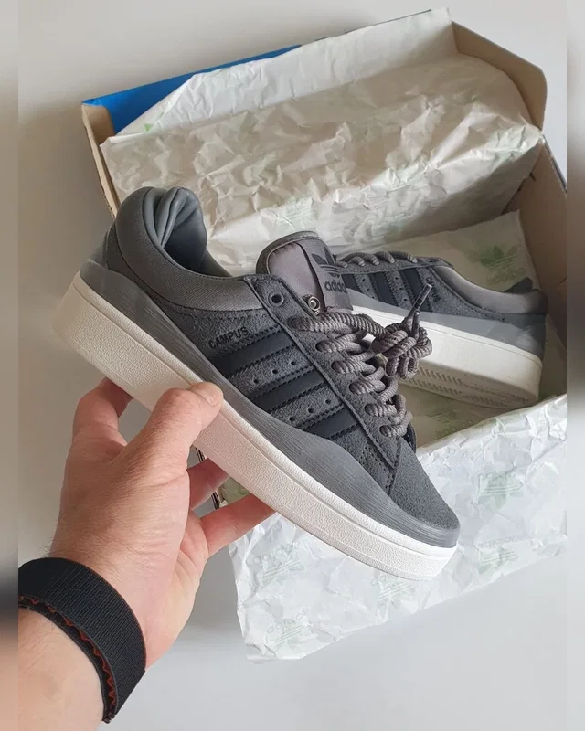 Adidas Campus × Bad Bunny • Grey White • — головне фото товару