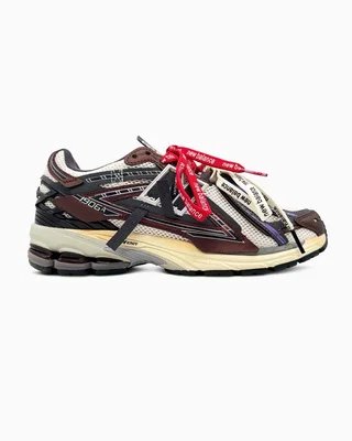 New Balance 1906A Grey Burgundy Extreme Laces — головне фото товару