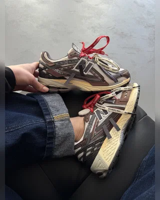New Balance 1906A Grey Burgundy Extreme Laces — головне фото товару
