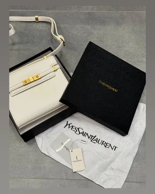 Saint Laurent Manhattan Medium Leather Shoulder Bag Milk 18 х 15 х 6 — головне фото товару