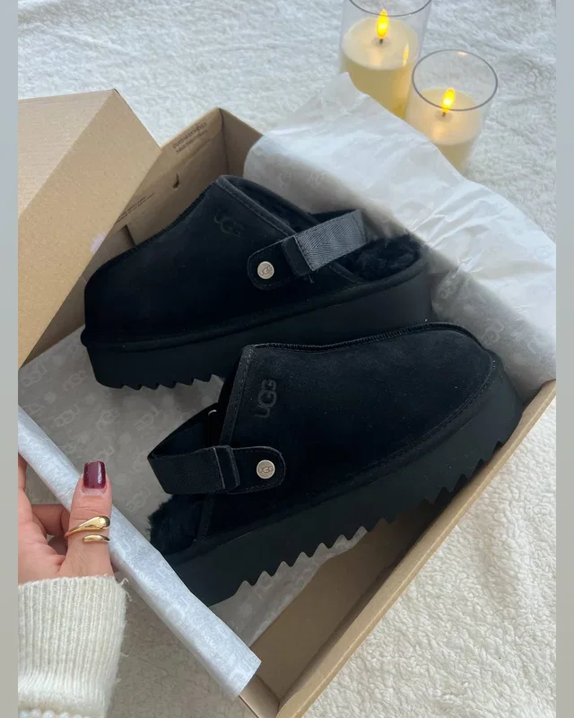 UGG Lanah Clog Platform Black — головне фото товару