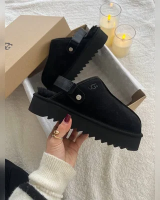 UGG Lanah Clog Black Platform — головне фото товару