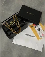 Balenciaga Monaco Mini Chain Bag Black/Gold 22 х 15 х 7 — головне фото товару