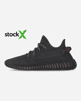 Adidas 0001 Yeezy Boost 350 V2 Black (Реф. шнурки) — головне фото товару