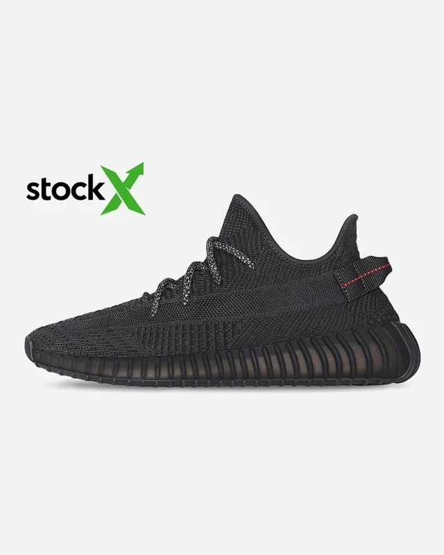 Adidas 0001 Yeezy Boost 350 V2 Black (Реф. шнурки) — головне фото товару