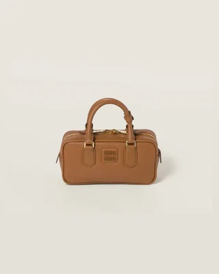 Miu Miu Arcadie Leather Bag Brown — головне фото товару