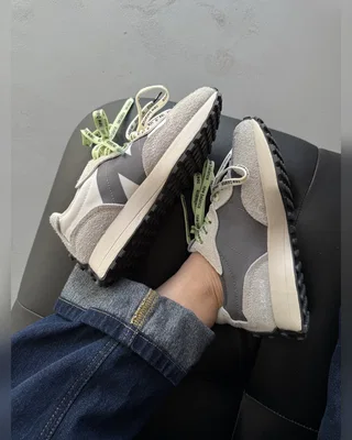 New Balance 327 Grey Extreme Laces — головне фото товару