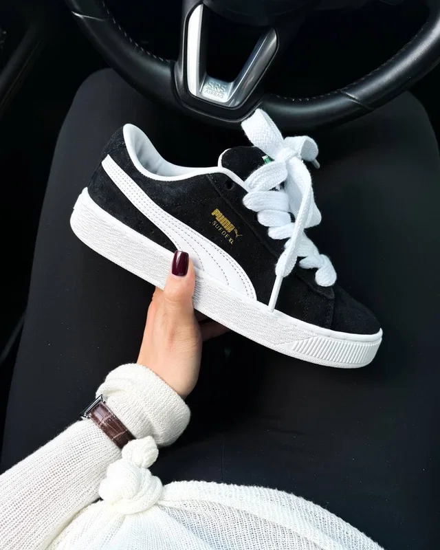 Puma Suede XL Black White — головне фото товару