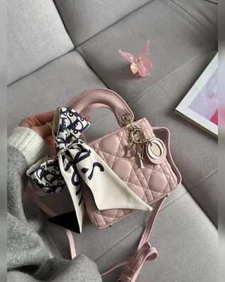 Dior Christian Dior Micro Lady Dior Bag Pink [оригінальна коробка] 13.5 x 11.5 x 6 — головне фото товару