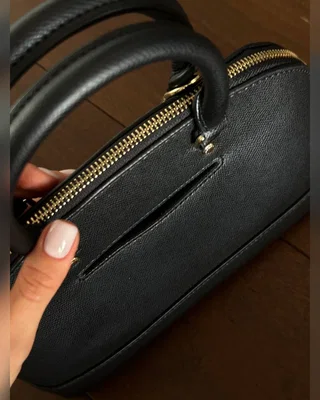 COACH ‎‎‎‎ Coach Sierra Satchel Black [крафтова коробка] 24 х 17 х 12 — головне фото товару