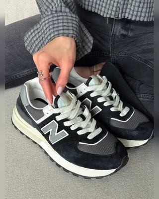 New Balance 574 Black — головне фото товару
