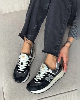 New Balance 574 Black — головне фото товару
