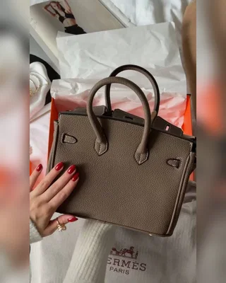Hermes Hermès Birkin 25 Etoupe Gold 25 x 19 x 12 — головне фото товару