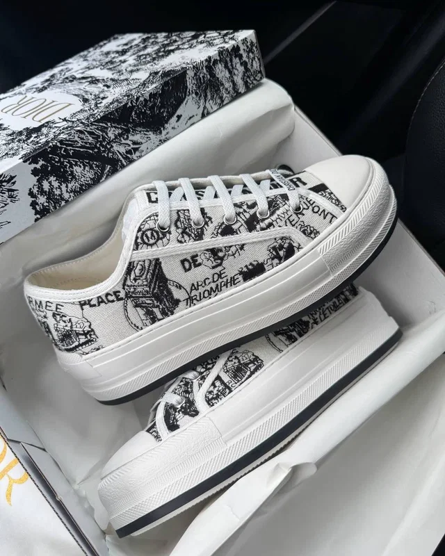 Dior Walk-N Dior Platform White/Black Premium — головне фото товару