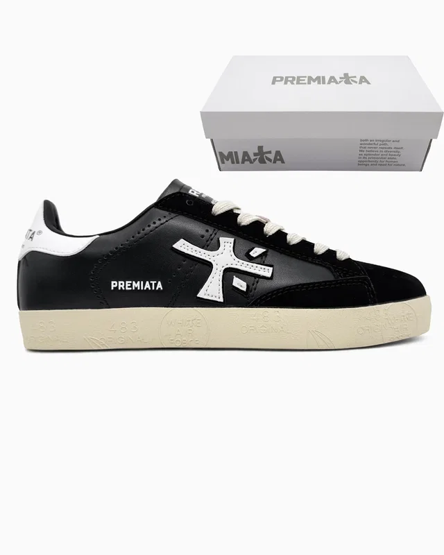 Premiata Steven Black/White — головне фото товару