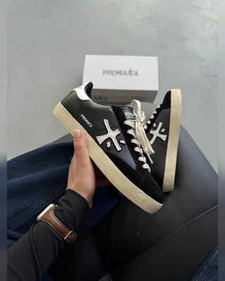 Premiata Steven Black White — головне фото товару