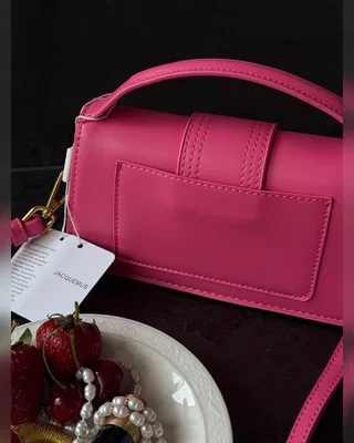 Jacquemus Le Bambino Handbag With Adjustable Crossbody Pink — головне фото товару