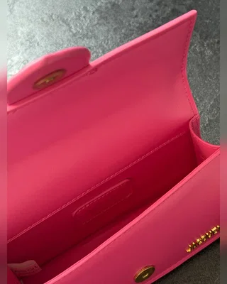 Jacquemus Le Bambino Handbag With Adjustable Crossbody Pink — головне фото товару