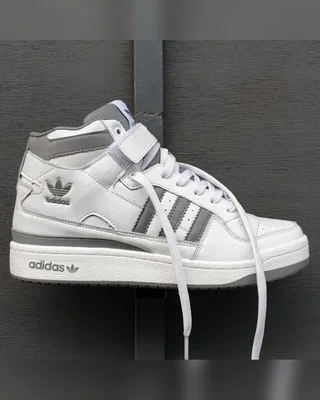 Adidas Forum High •White Grey• — головне фото товару