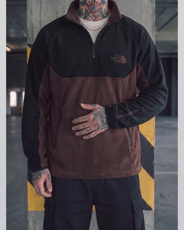 The North Face Флісова Кофта TNF коричнева — головне фото товару