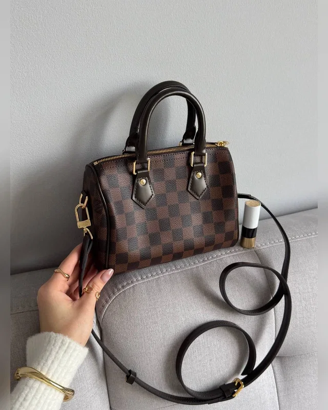 Louis Vuitton Speedy Nano Brown Chess (Коробка магніт) 19 х 13 х 11 — головне фото товару