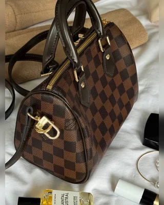 Louis Vuitton Speedy Nano Brown Chess (Коробка магніт) 19 х 13 х 11 — головне фото товару