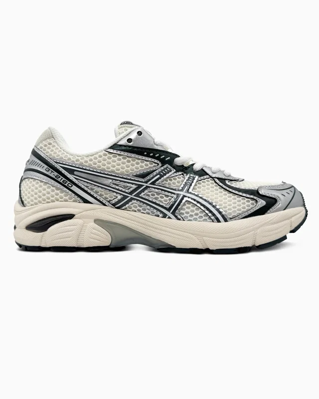 Asics GT-2160 Silver/Beige/Dark Green — головне фото товару