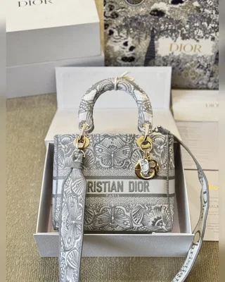Dior Medium Lady D Lite Gray — головне фото товару