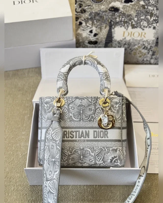 Dior Medium Lady D Lite Gray — головне фото товару