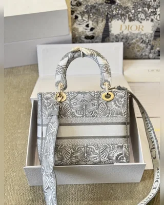 Dior Medium Lady D Lite Gray — головне фото товару