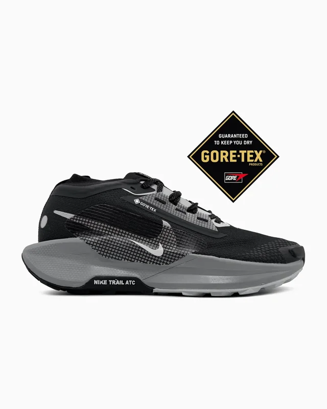 Nike Pegasus Trail 5 Gore Tex Black Crey — головне фото товару