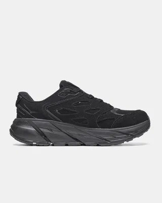 HOKA ONE Clifton L Suede 'Triple Black' 1122571-BBLC — головне фото товару
