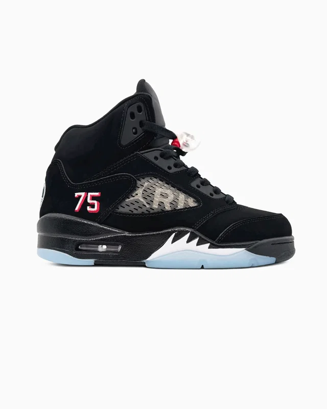 Nike Air Jordan 5 Retro Black Blue — головне фото товару