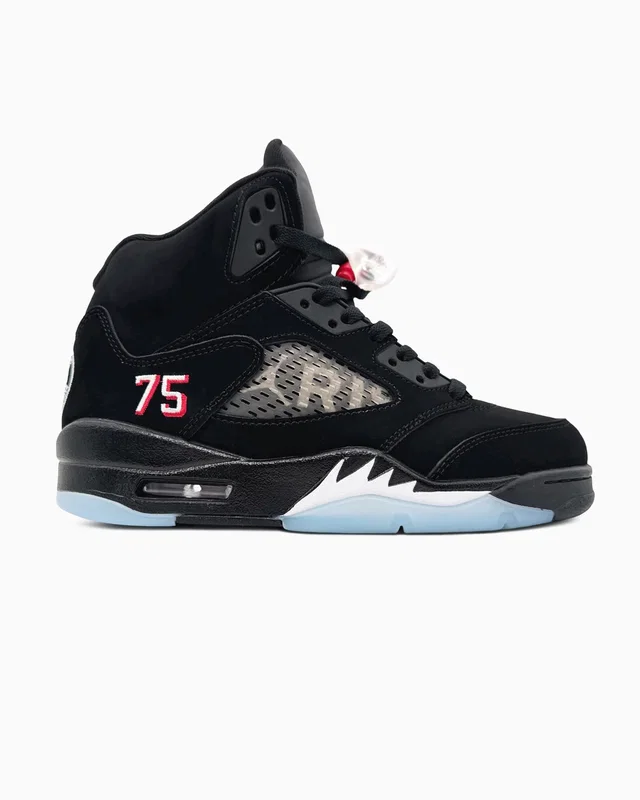 Nike Air Jordan 5 Retro Black/Blue — головне фото товару