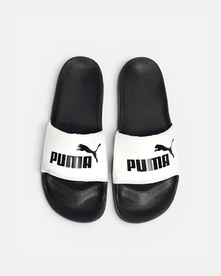 Puma Slide • White Black • — головне фото товару