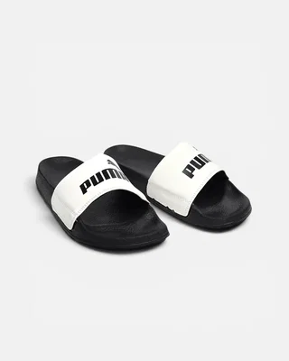 Puma Slide • White Black • — головне фото товару