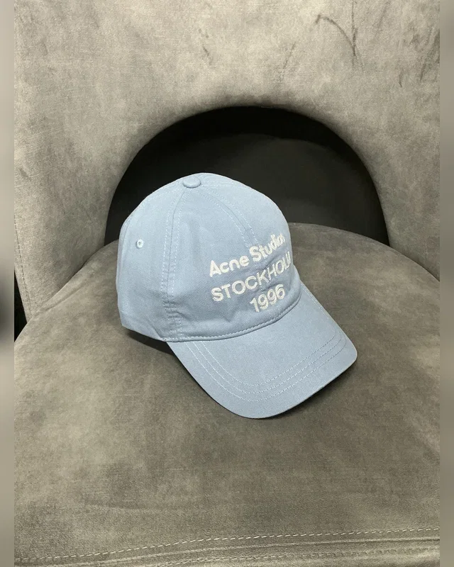 Acne Studios Кепка blue — головне фото товару