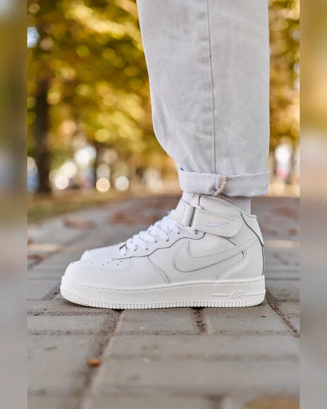 Nike Air Force Mid Winter White (Хутро) — головне фото товару