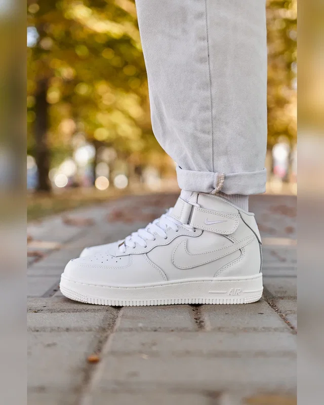 Nike Air Force Mid Winter White (Хутро) — головне фото товару