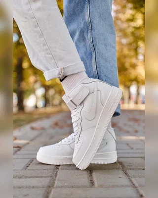 Nike Air Force Mid Winter White (Хутро) — головне фото товару