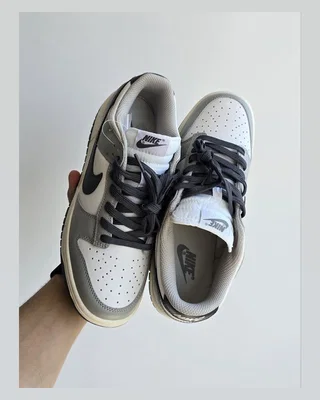 Nike SB Dunk • Grey White Black • — головне фото товару