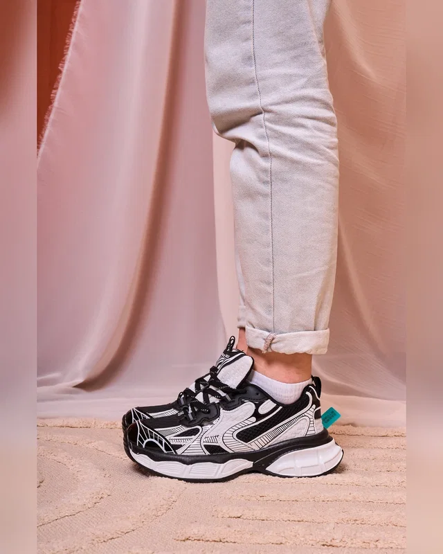 No Sneakers 3XL Black White — головне фото товару