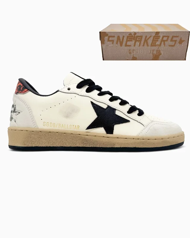 Golden Goose Ball Star White Nappa Black Star — головне фото товару