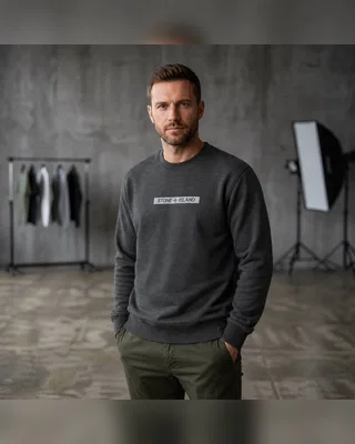 Світшот Stone Island — головне фото товару